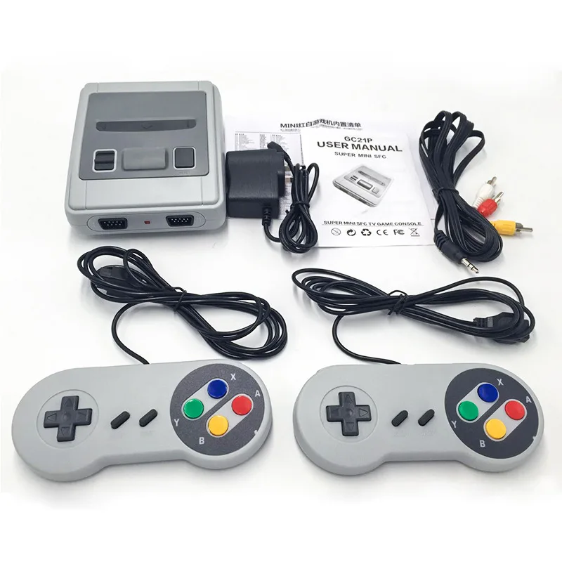 AV Ретро ТВ игровая консоль портативный игровой плеер встроенный 621 для NES