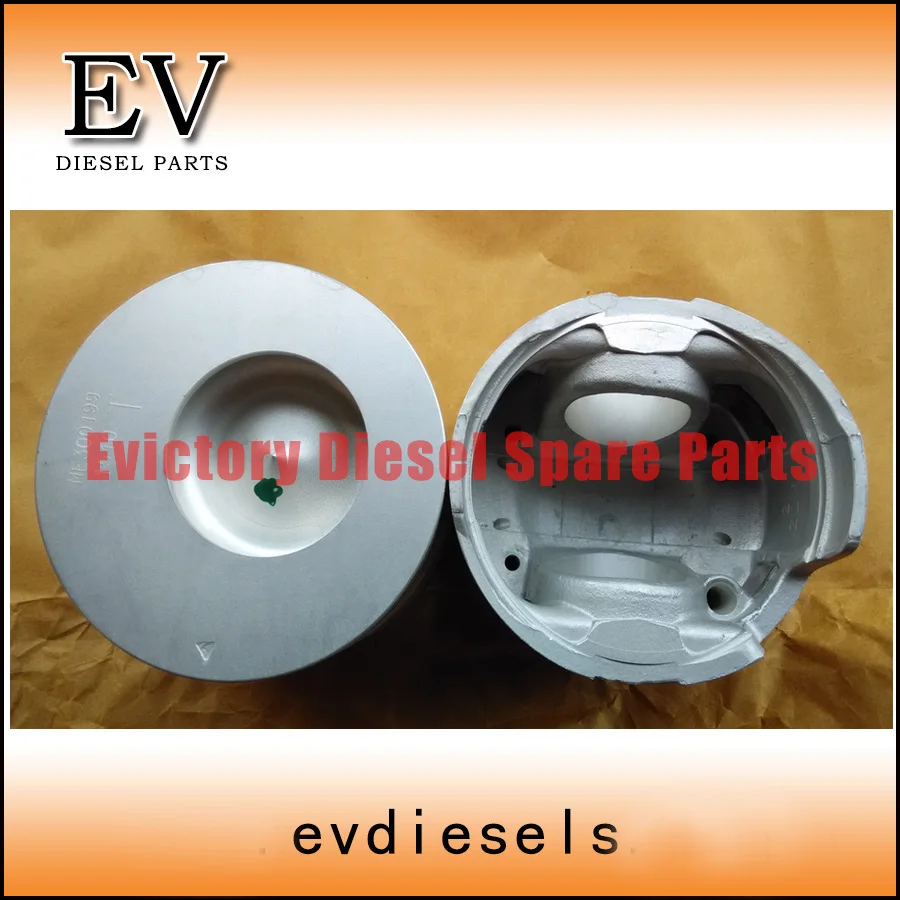 

For Mitsubishi Kobelco SK250 engine 6D16 6D16T piston ME300199 and piston ring set ME997467