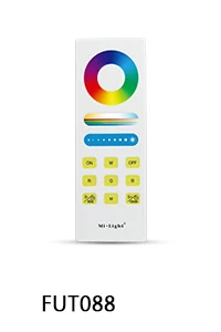 Miboxer RGB/RGBW/RGB+ CCT контроллер светодиодной ленты DC12V~ 24 V; 2,4G беспроводной смарт-пульт дистанционного управления