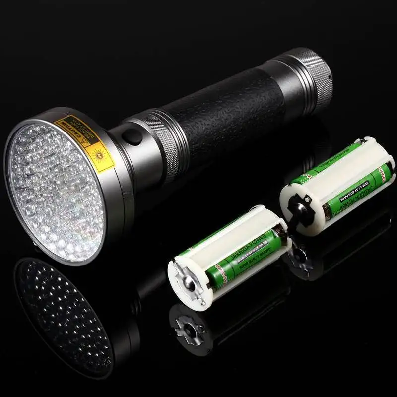 AloneFire 18 Вт 100Led Высокая мощность УФ вспышка светильник фонарь 395nm