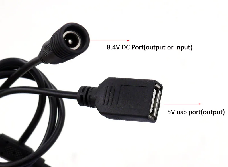 5 В 2 А USB/8 4 в постоянного тока анти обратный портативный чехол для портативного