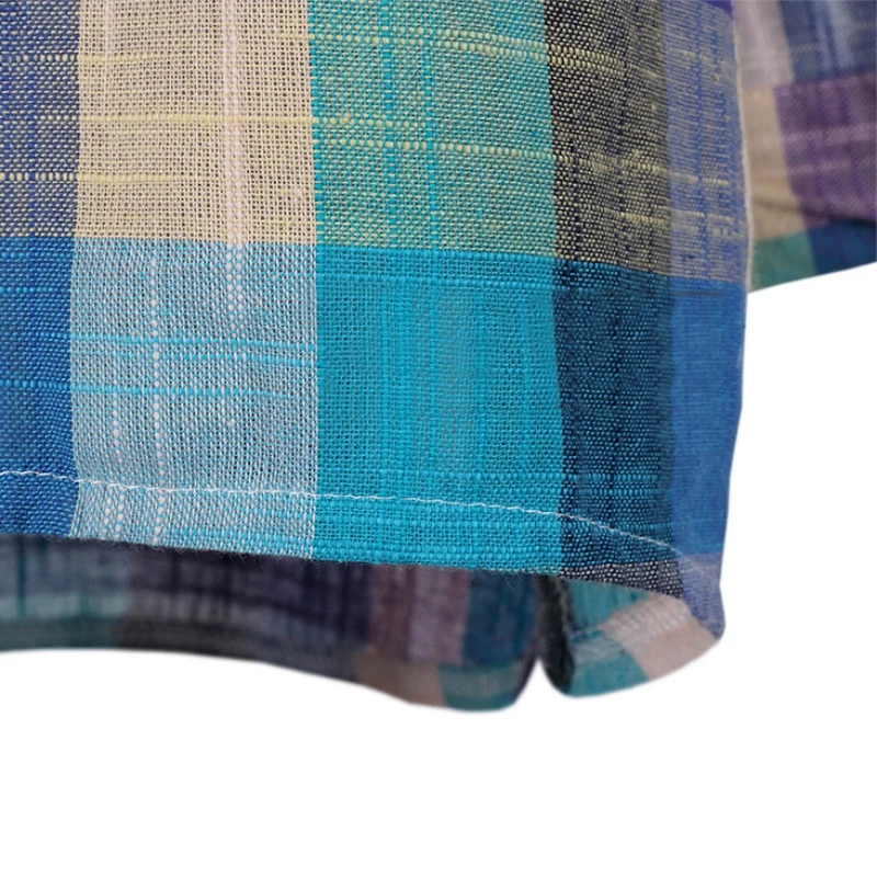 Женский Повседневный хлопковый льняной Топ с длинным рукавом свободная рубашка