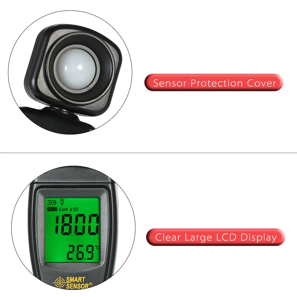 Handheld AS803 Luxmeter Digital Light Meter Lux Photometer uv UV Radiometer LCD Illuminometer | Инструменты