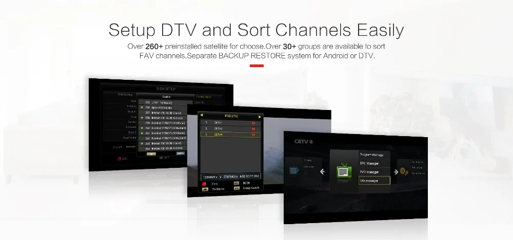 Magicsee C400 Plus Amlogic S912 Восьмиядерный ТВ-бокс 3+ 32 ГБ Android 4K Smart tv Box DVB-S2 DVB-T2 кабель двойной WiFi Smart медиаплеер