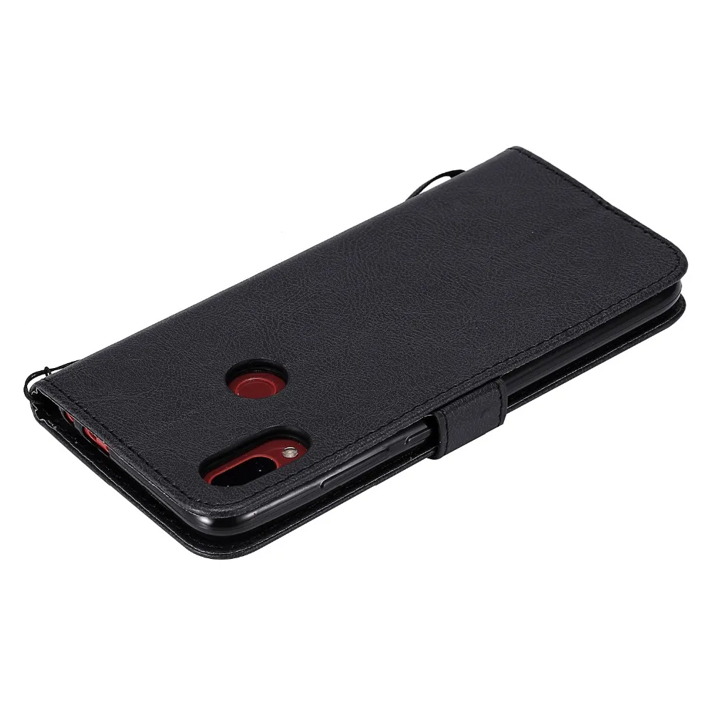 Кожаный флип-чехол для Fundas Huawei Y6, чехол для Y6(), чехол для Huawei Y 6 Y6 Prime, чехол-книжка, Кошелек, Чехол для мобильного телефона