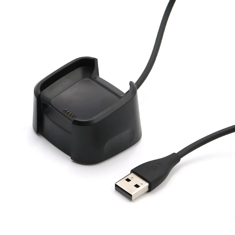 Зарядное устройство для Fitbit Versa часы 1 m/3.3ft USB зарядная док станция Дата кабель Base