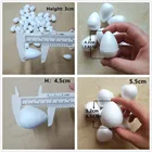 Моделирующие бутоны из пенополистирола, 22, 533, 54455, 5 см