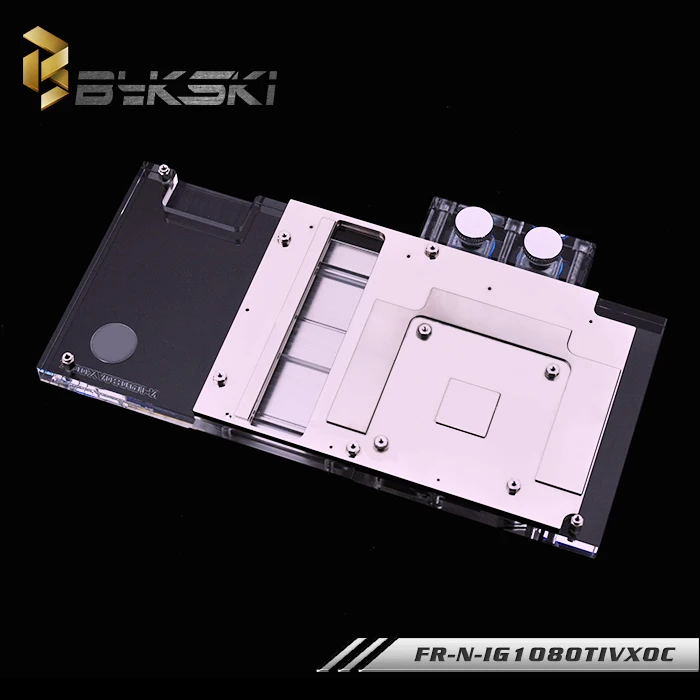 Bykski FR-N-IG1080TIVXOC блок водяного охлаждения GPU для красочных GTX 1080 Ti Vulcan X OC