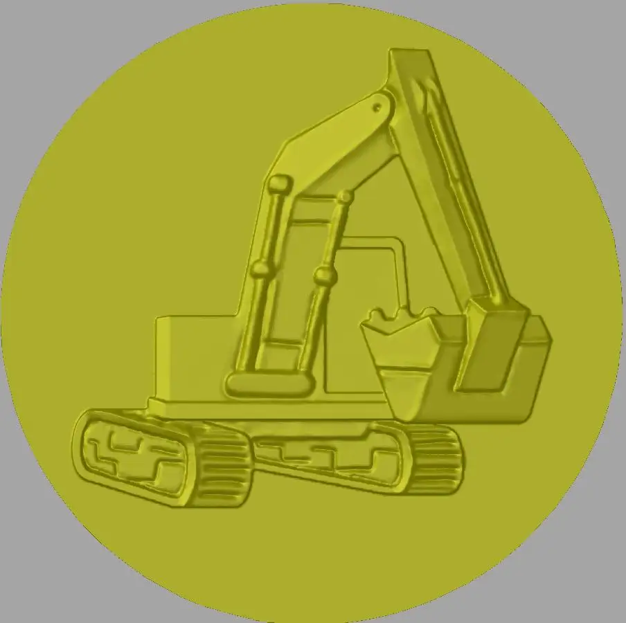 Digger 3d-модель stl файл для чпу в формате STL STL_4106 | Инструменты