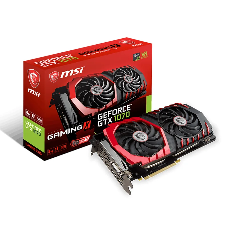 Шахтер добыча GTX1070 игровой X 8 г видеокарты msi 28nm кулер вентилятора 7010 мГц 256bit DVI + HDM