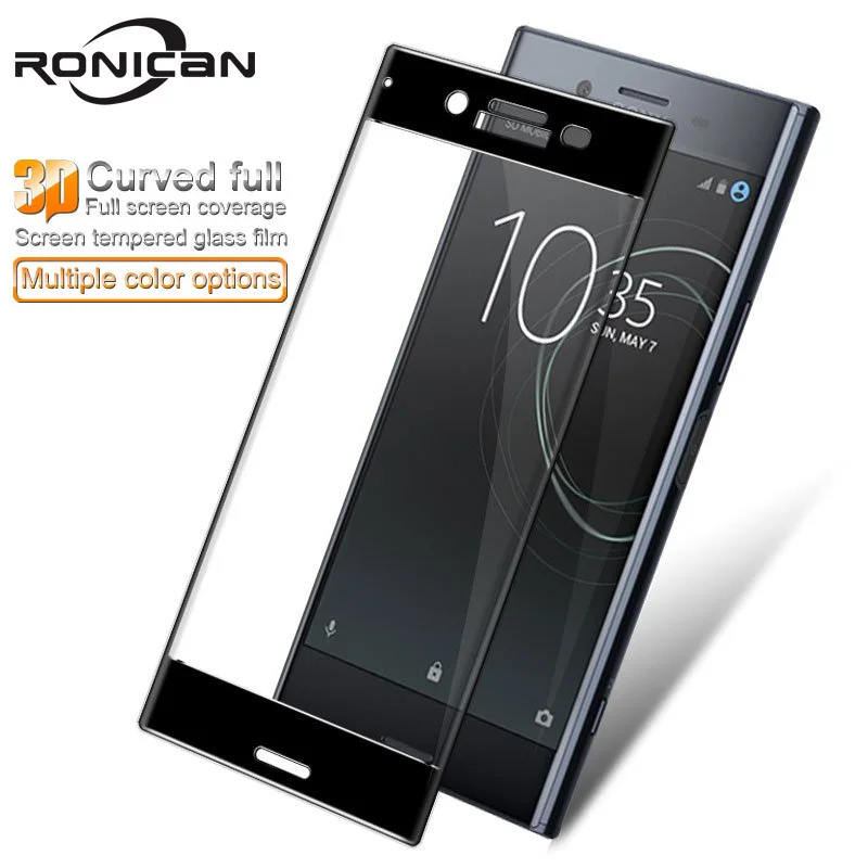 Изогнутое закаленное стекло с полным покрытием 3D для Sony Xperia XZ Premium G8141 G8142 Защита
