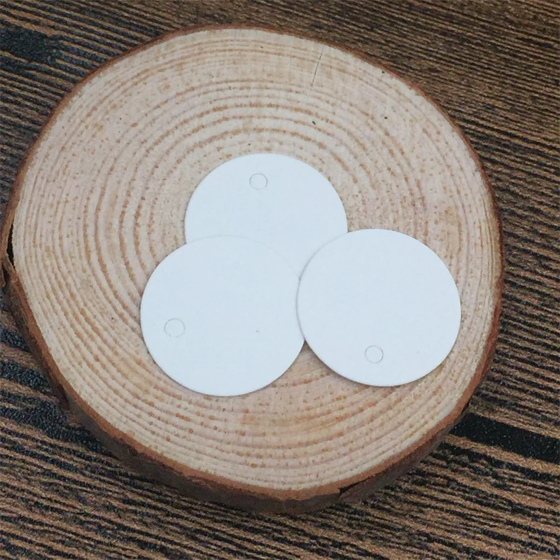 5000 шт. круглые ярлыки из крафт-бумаги для ювелирных изделий | Украшения и