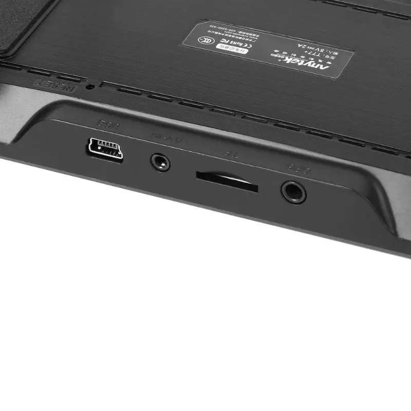 Anytek T77+ Автомобильный видеорегистратор с двумя объективами и сенсорным экраном, FHD автомобильная камера, видеорегистратор, зеркало заднего вида с видеорегистратором заднего вида, видеорегистратор