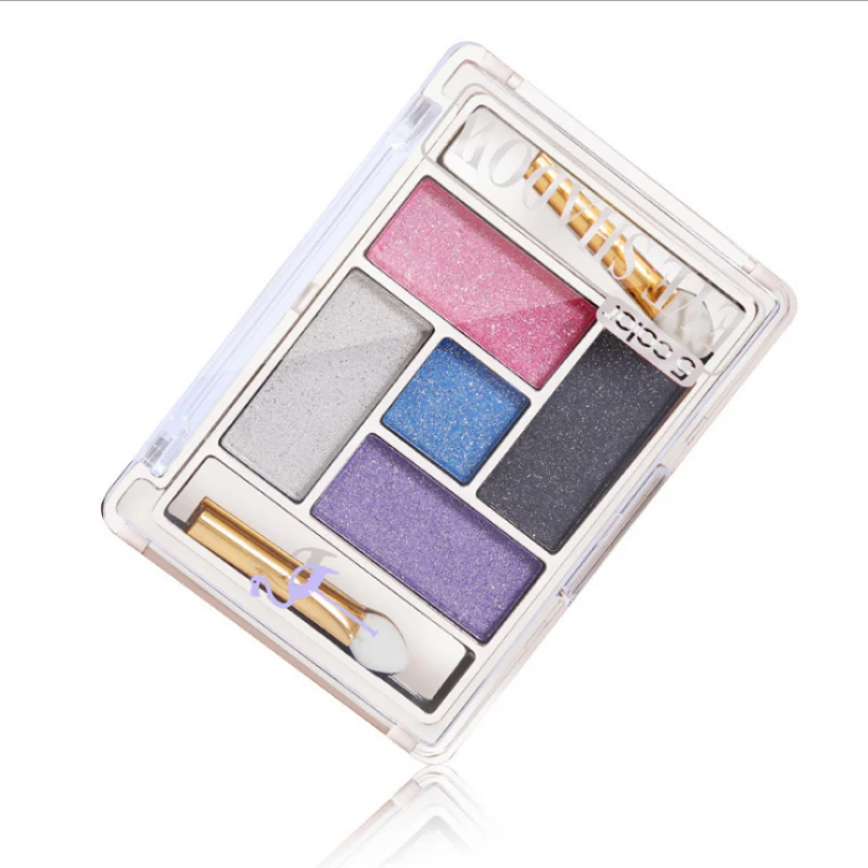 5 Couluurs дизайнер палитры Eyeshadow с косметика минеральная кутюр создание палитра