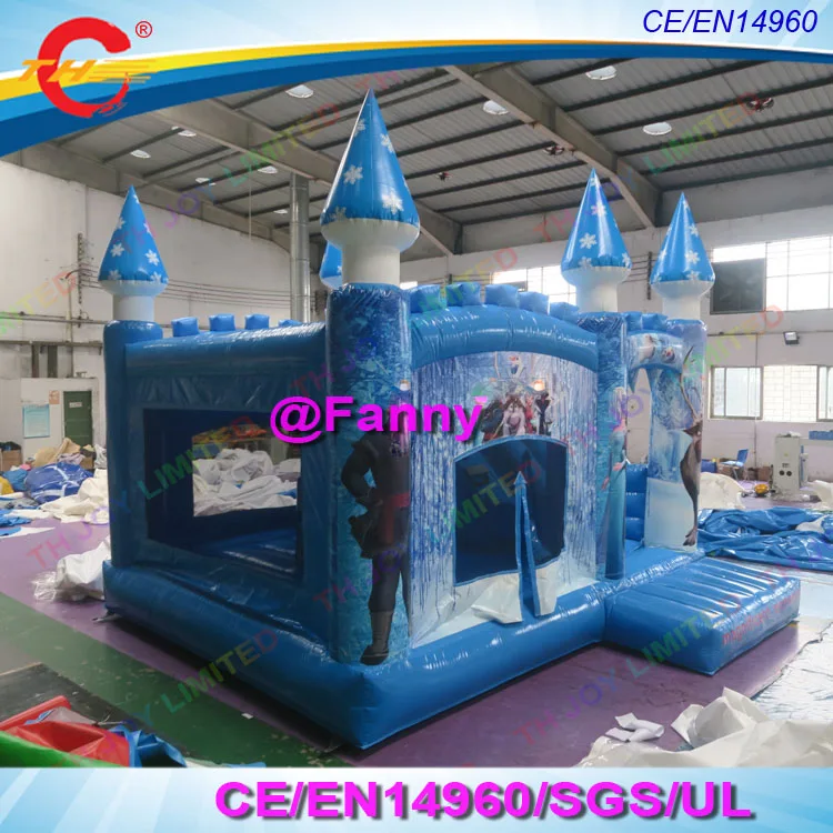 Надувные замки 5x4 м надувные прыгающие батут надувной с горкой для детей