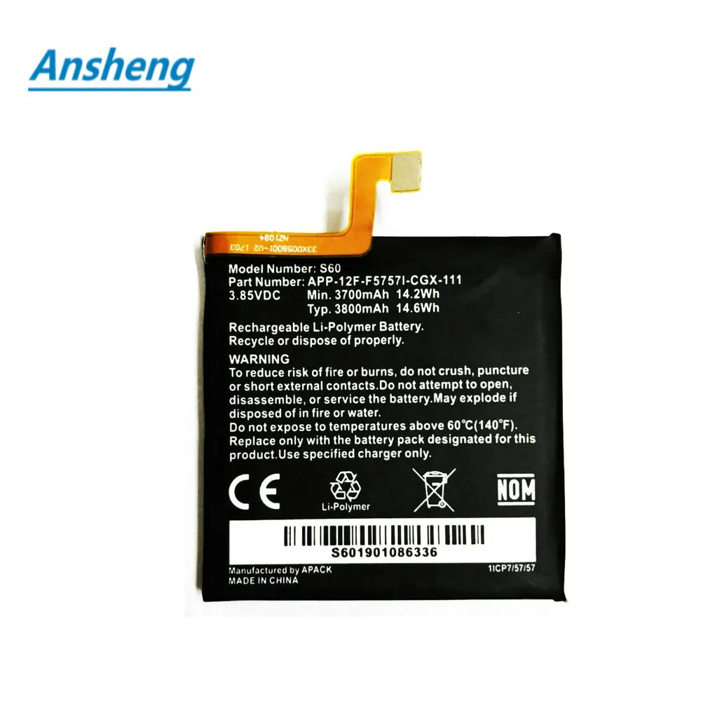 Оригинальный высококачественный APP 12F F57571 CGX 111 аккумулятор 3800 мАч для смартфона CAT