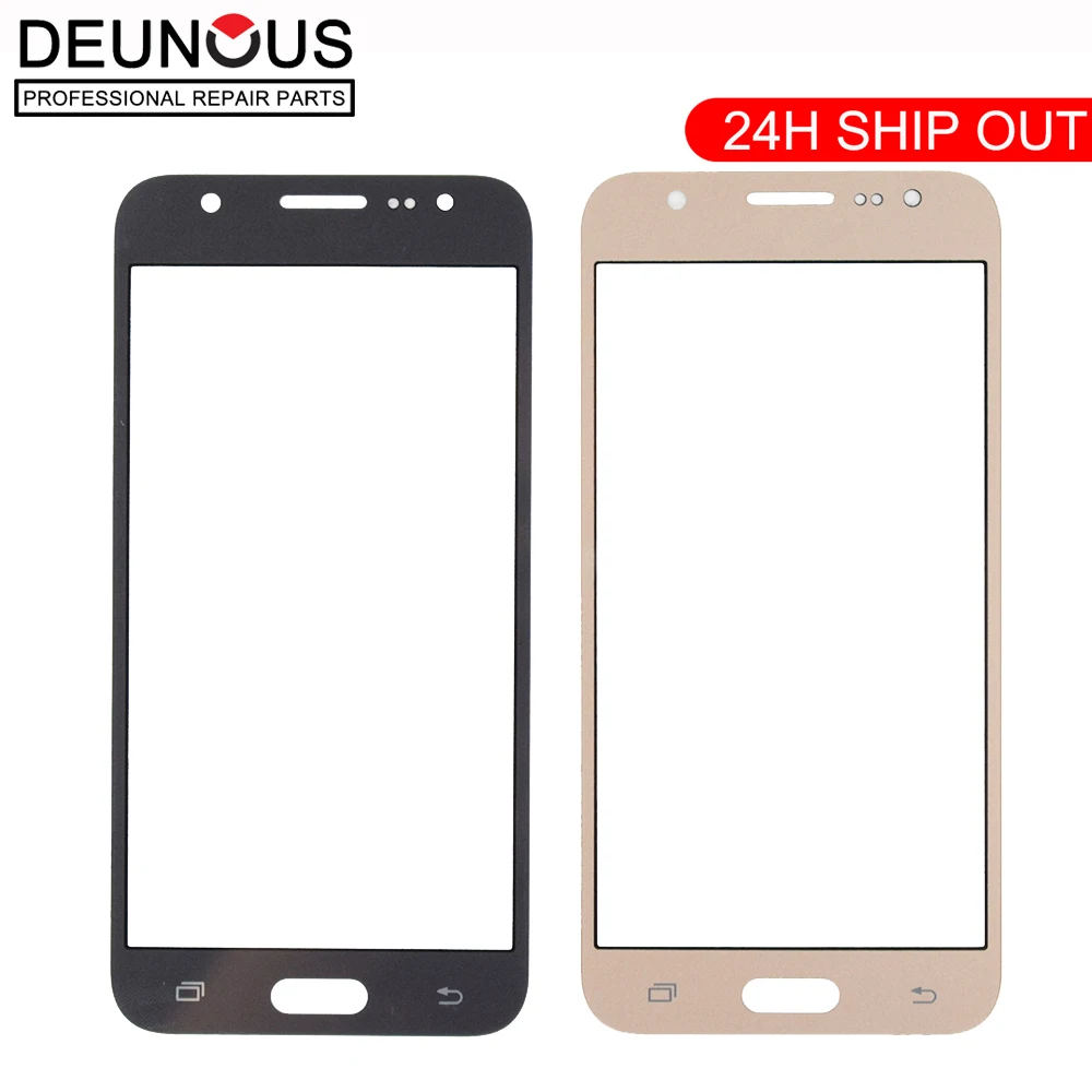 Запасная внешняя стеклянная линза для Samsung Galaxy J5 2015 j500 J500F LCD сенсорный экран