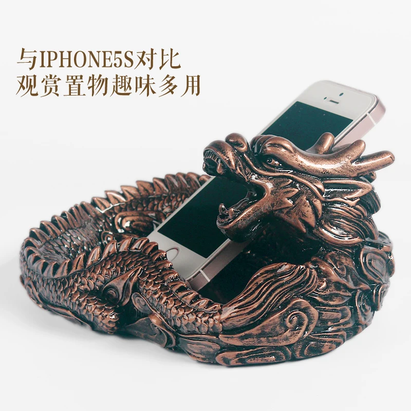 Пепельница в виде дракона для салона автомобиля уникальная портативная