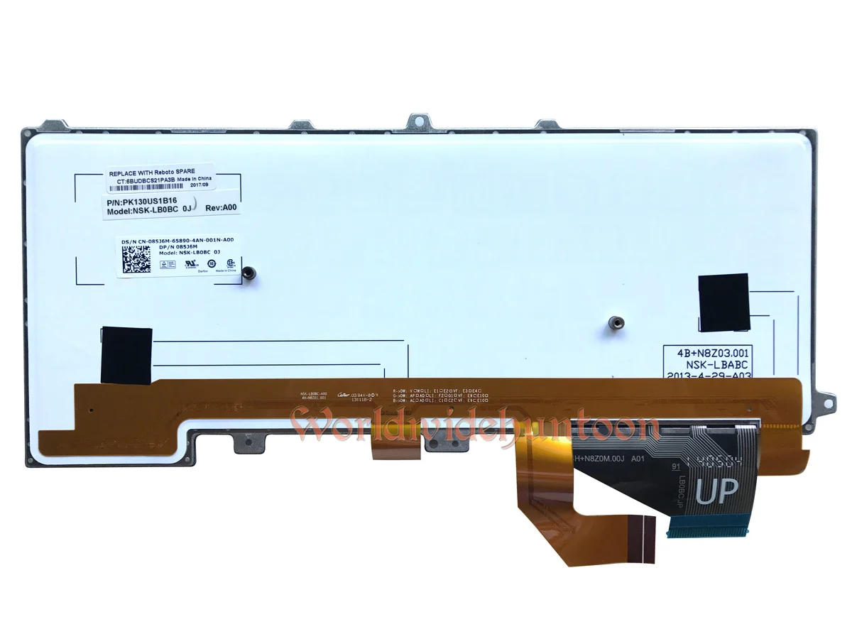 Высокое качество! Японская Клавиатура для ноутбука Dell Alienware M14X R3 клавиатура CN-085J6M NSK-LB0BC JP схема расположения с подсветкой