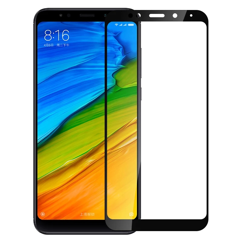 Для Xiaomi Redmi 5 Plus, Защитное стекло для экрана, полное покрытие, клеевая броня, закаленное стекло для Xiomi Redmi 5 Redmi5, защитная пленка