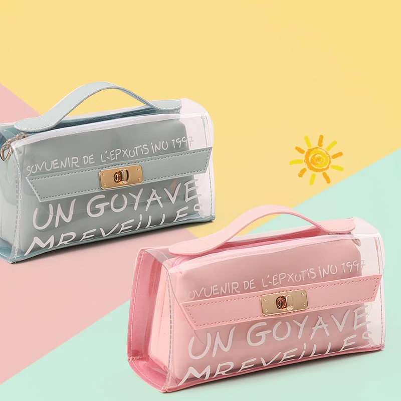 Новая мода Kawaii красивый пенал милый желе Пенал школьный чехол Канцтовары|Пеналы|