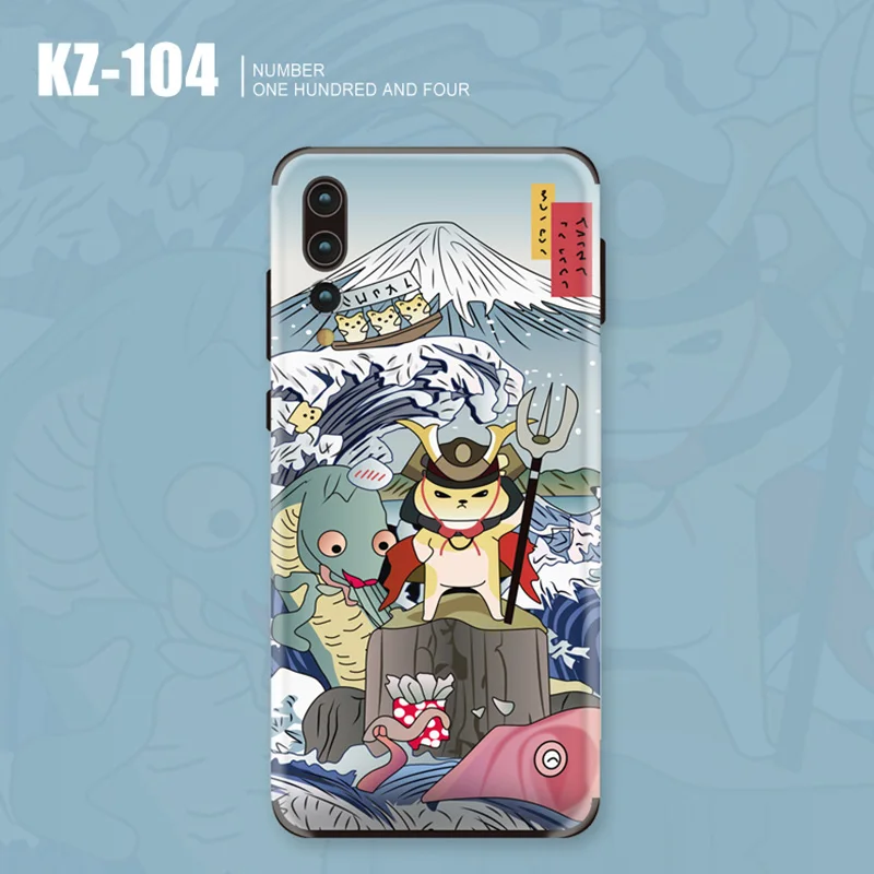 Роскошные наклейки на телефон для huawei P30 P20 mate 20 10 Pro NOVA 3i Железный человек задняя пленка чехол для Honor V20 V10 8X10 цветная пленка - Цвет: kz-104