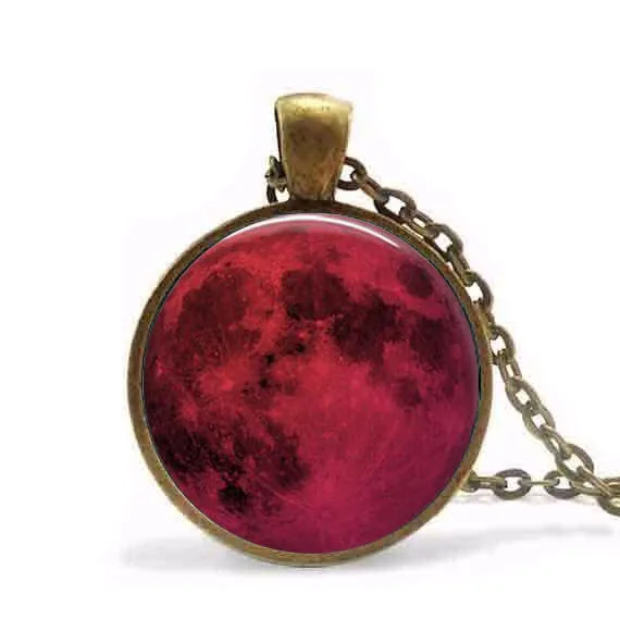 Цепочка с подвеской в виде Луны и крови для мужчин женщин|chain necklace pendant|chain pendantchain
