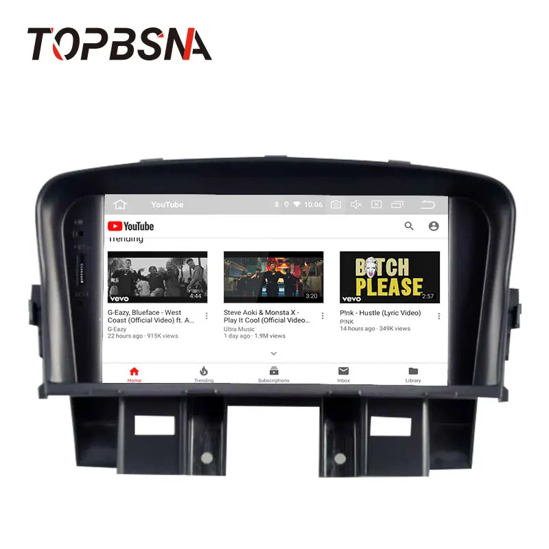 Автомобильный DVD плеер TOPBSNA на Android 10 для Chevrolet CRUZE 2008 2012 мультимедийная система с GPS