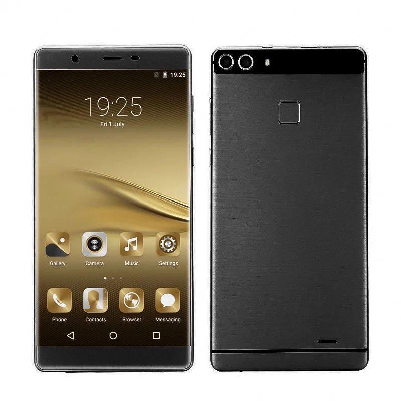 Black Самый дешевый смартфон Cectdigi P9+ четырехъядерный 3g WCDMA MTK6580 Android 5,1 смартфон 6,0 дюймов Большой экран 3200 мАч мобильный телефон с двумя sim-картами - Цвет: Black