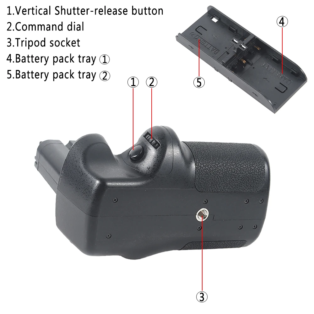 Батарейный блок DSTE для цифровой зеркальной камеры Sony A200 A300 A350|battery grip|dste battery