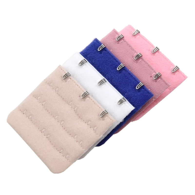 5 шт. женский бюстгальтер с 3 рядами удлиняющий пряжкой цвет хаки темно синий