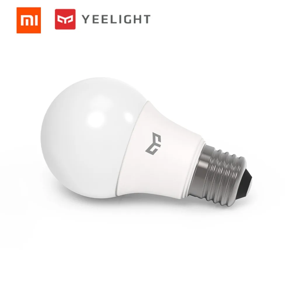 Xiaomi Mijia Йи светильник светодиодный лампы холодный белый 5 Вт/7 Вт/9 Вт светодиодные лампы 6500K E27 лампа светильник 220V для потолочный светильник/настольная лампа/Точечный светильник