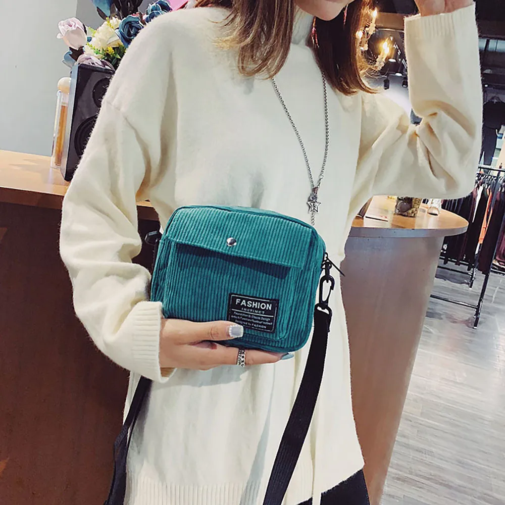 Женская Холщовая Сумка через плечо Новое поступление 2019 сумка-мессенджер на одно