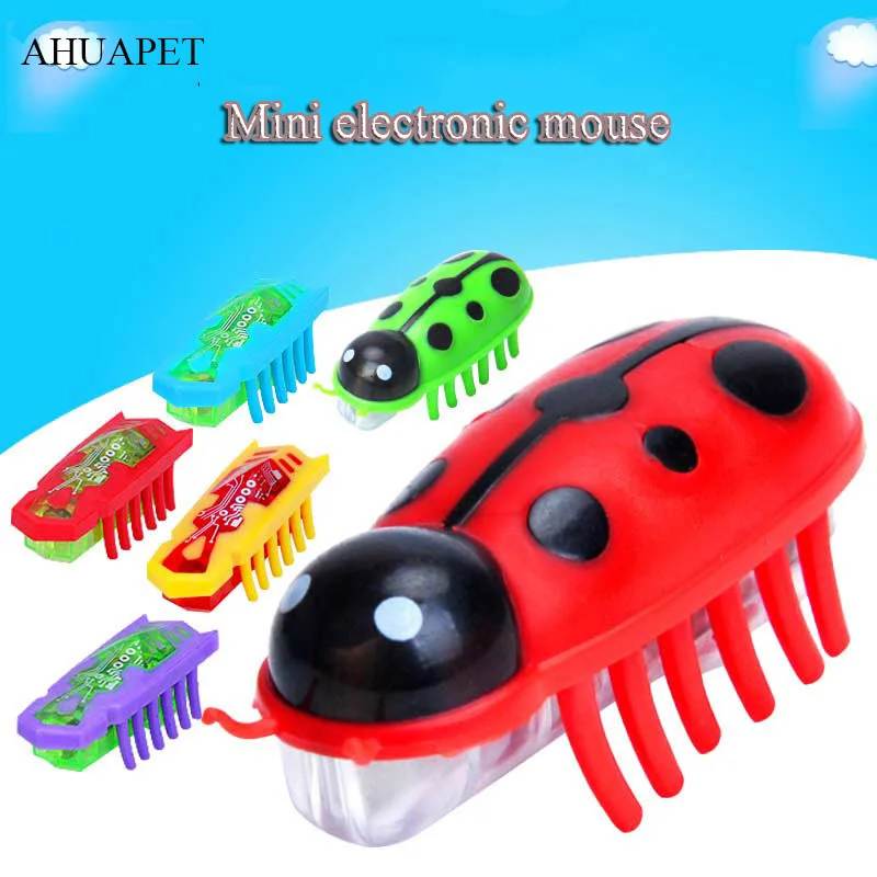 Hexbug игрушки для кошек, щенков, собак, игрушки для кошек, домашних животных, Интерактивная мышь, прекрасный шок, настоящая электроника, жук, мышь, товары для животных E