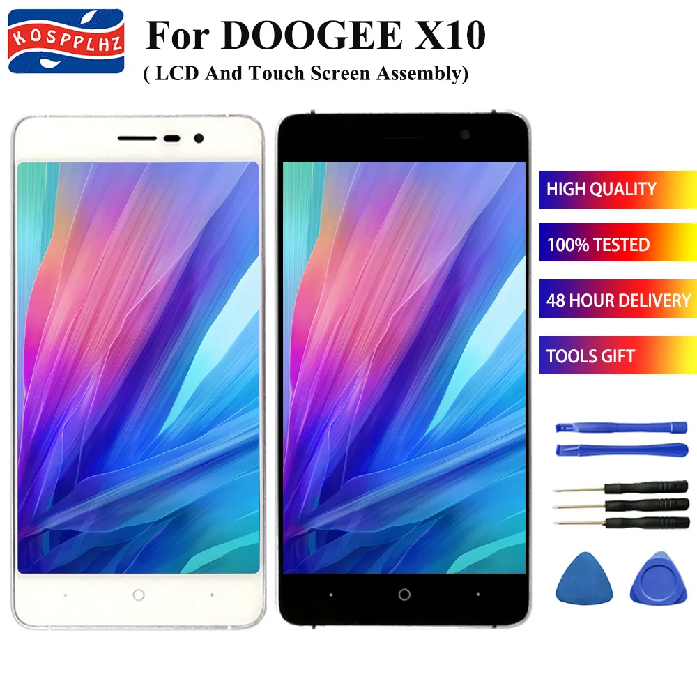 K0SPPLHZ Для Doogee X10 ЖК-дисплей + кодирующий преобразователь сенсорного экрана в сборе