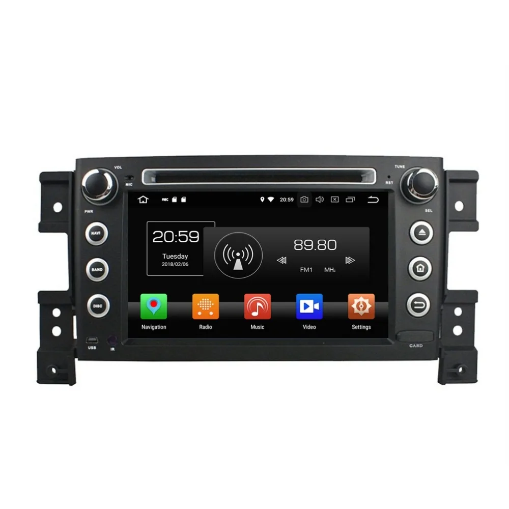 

Автомобильный мультимедийный DVD-плеер, 7 дюймов, Android 8,0, Восьмиядерный процессор, GPS-навигация для Suzuki Vitara 2005-2011, 4 Гб ОЗУ, радио, Bluetooth, Wi-Fi, ...