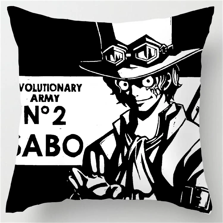 Одна деталь наволочка творческий мультфильм Луффи закон Сабо ace Зоро короткая