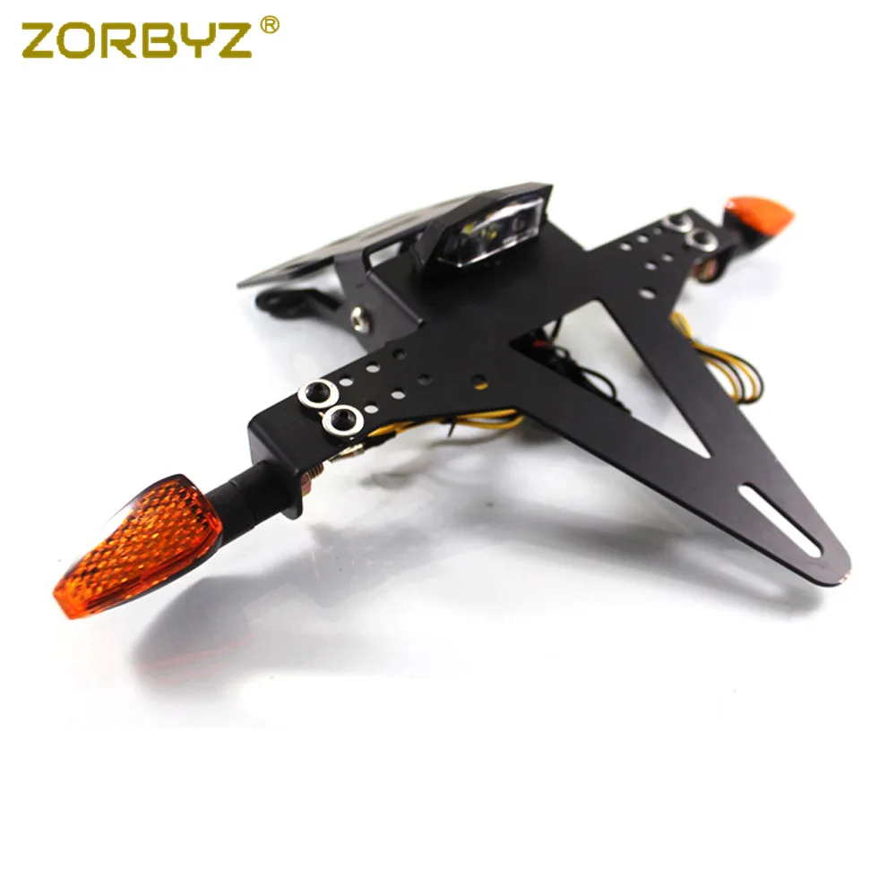 ZORBYZ 1 комплект черный задний фонарь для мотоцикла держатель кронштейна указателя