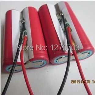 18650 7 4 V/8 V 2 Series 2600 mah литиевая аккумуляторная батарея + Щит защиты печатной платы