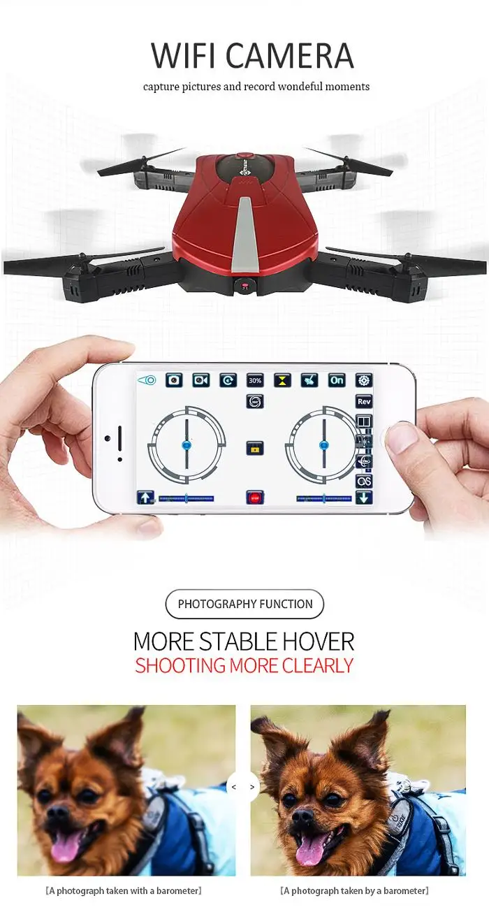 Eachine E52 WiFi FPV селфи Дрон с высоким режимом удержания складной рычаг RC Квадрокоптер RTF для детей подарок