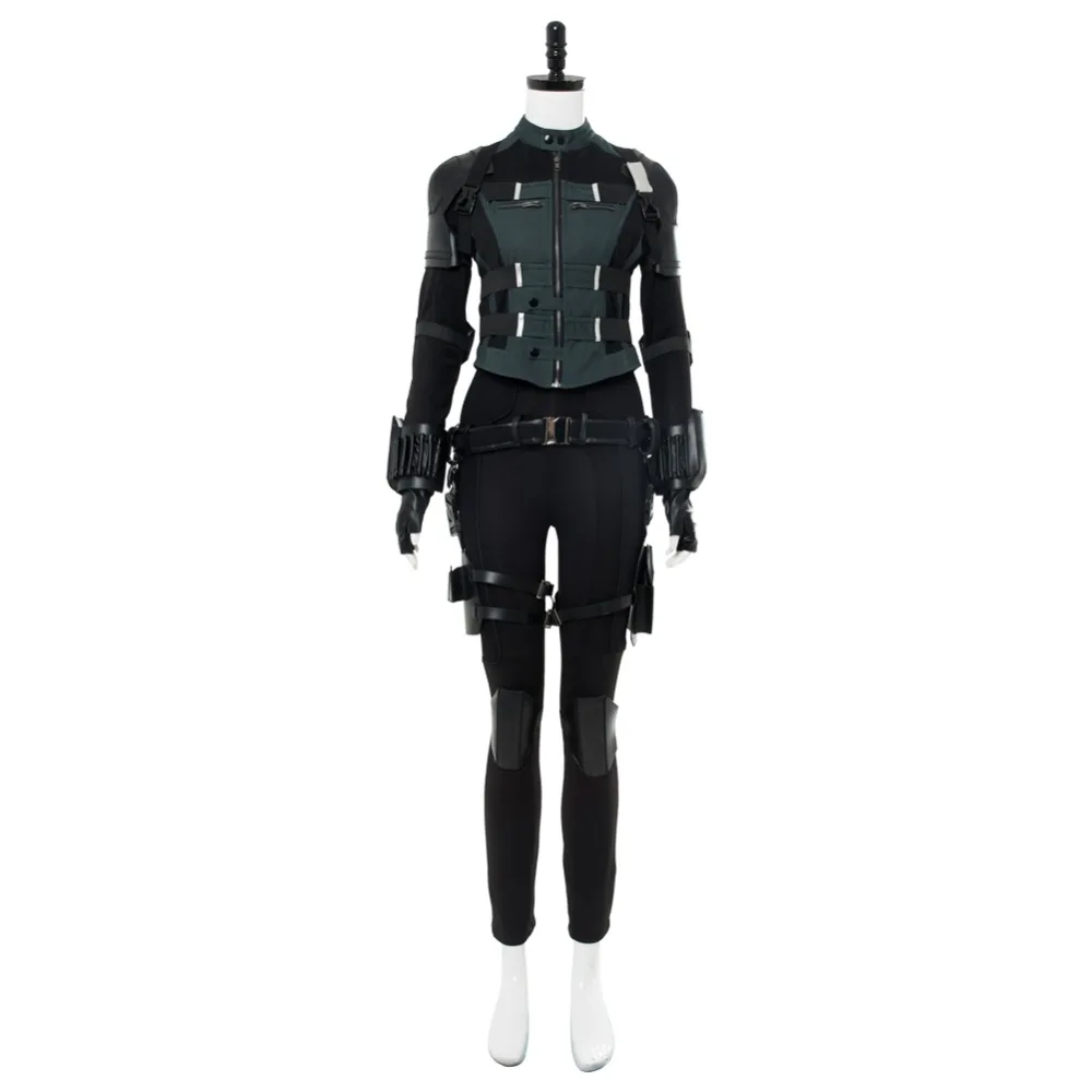 

Natasha Romanoff Cosplay Costume Outfit Halloween Carnival Custom Made