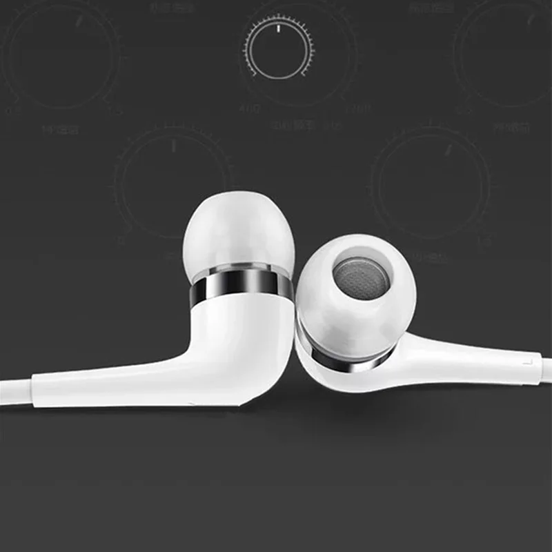 Wired Earbuds headset 3.5mm In Ear Earphone Earpiece With Mic Stereo Headset 3 Color For Samsung Xiaomi Phone Computer | Электроника