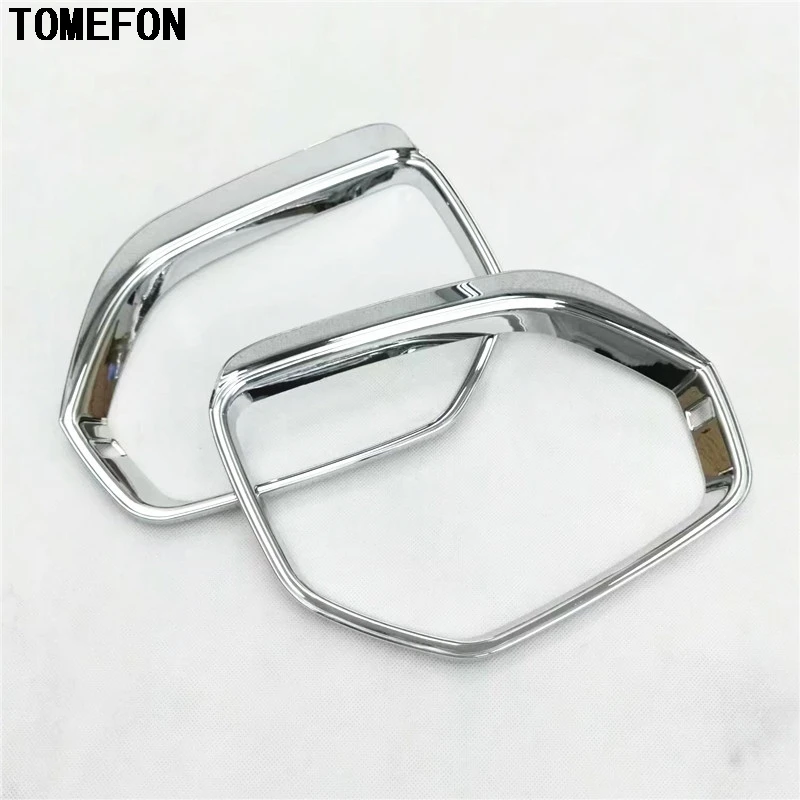 2 шт. хромированные накладки на боковые зеркала заднего вида для Volkswagen VW Atlas Teramont