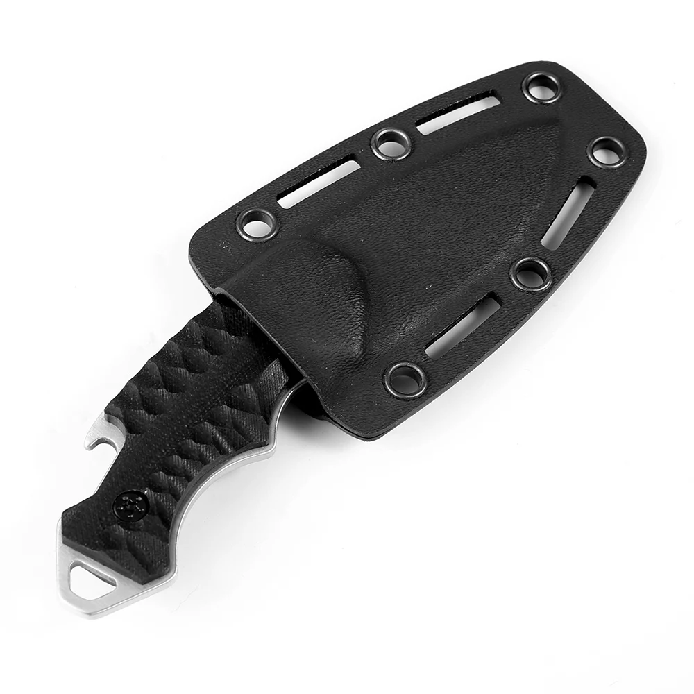 KKWOLF Karambit тактический нож открытый выживания кемпинга самообороны резки фиксированным лезвием высокой твердости нож защитный чехол CN