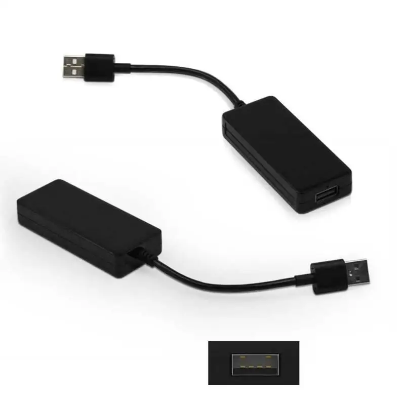 12V USB адаптер для Apple iOS CarPlay Android автомобильный навигатор плеер черный Usb кабель для передачи данных для iPhone и Android-смартфон продвижение