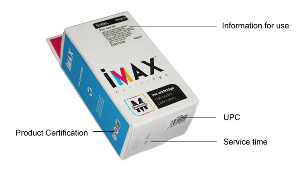 Imax первоначально тело t0711-12-13-14 tri-color ink cartridge for epson принтеры stylus d78/d92/d120/dx4000/dx4450/dx5000/
