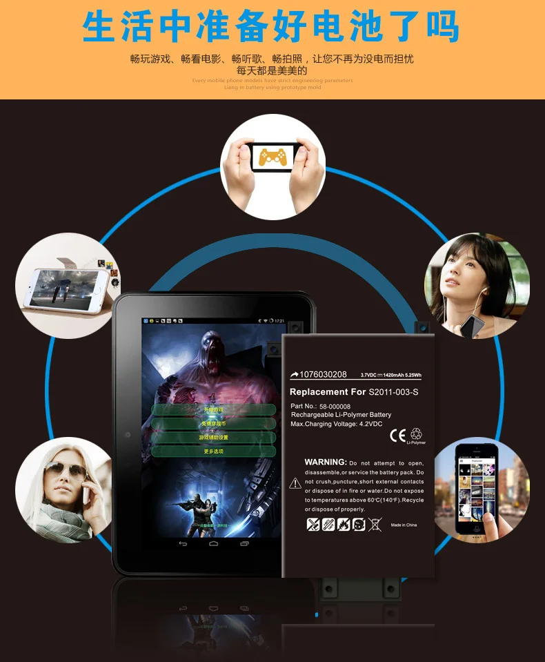 Замена батареи ISUN для kindle PaperWhite S2011-003-S 58-000008 MC-354775-03 DP75SD1 аккумулятор с