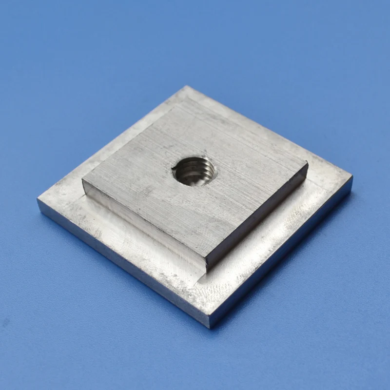 

square 60mm furniture leg solid bracket Coffee glass dining table leg support rods step aluminum pie diy hardware fitting
