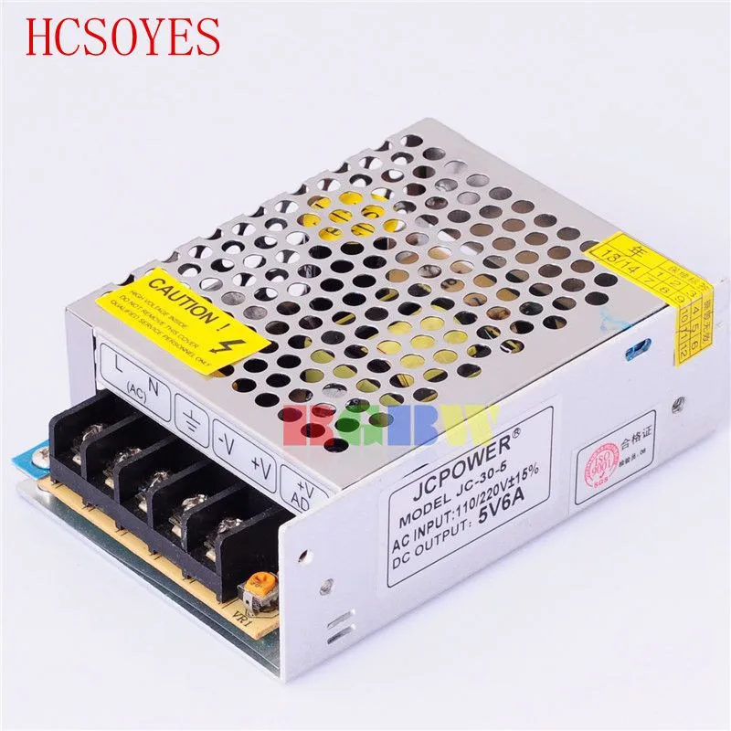 DC 5V 2A/3A/4A/5A/6A/8A/10A/12A/20A/30A/40A/60A переключатель светодиодный Питание трансформаторы для WS2812B WS2801 APA102 8806 светодиодный Str
