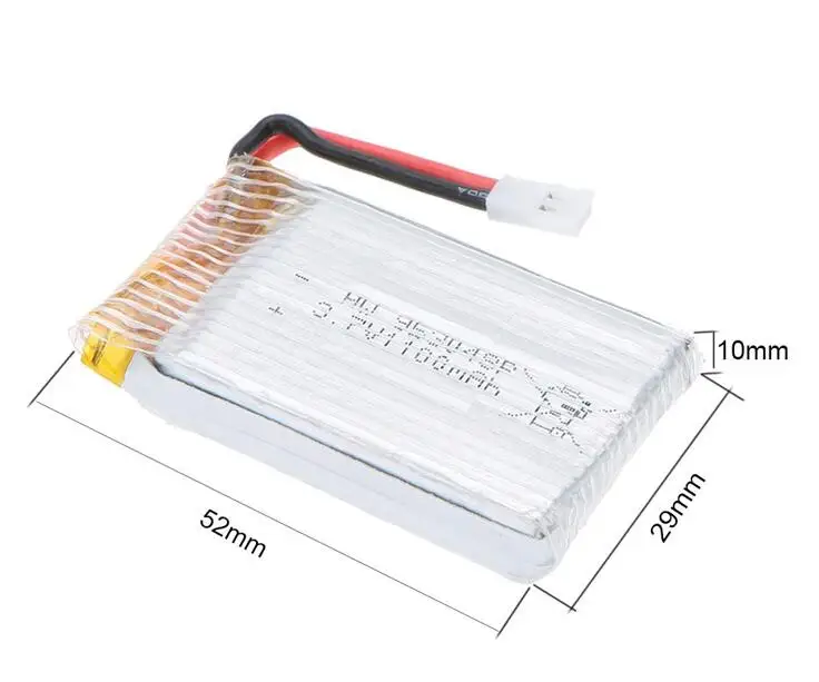 2 шт./лот 3 7 V 1100mah 25C 1S вольт 30C Lipo батарея Akku + X4 зарядное устройство для Syma X5SC X5SW RC